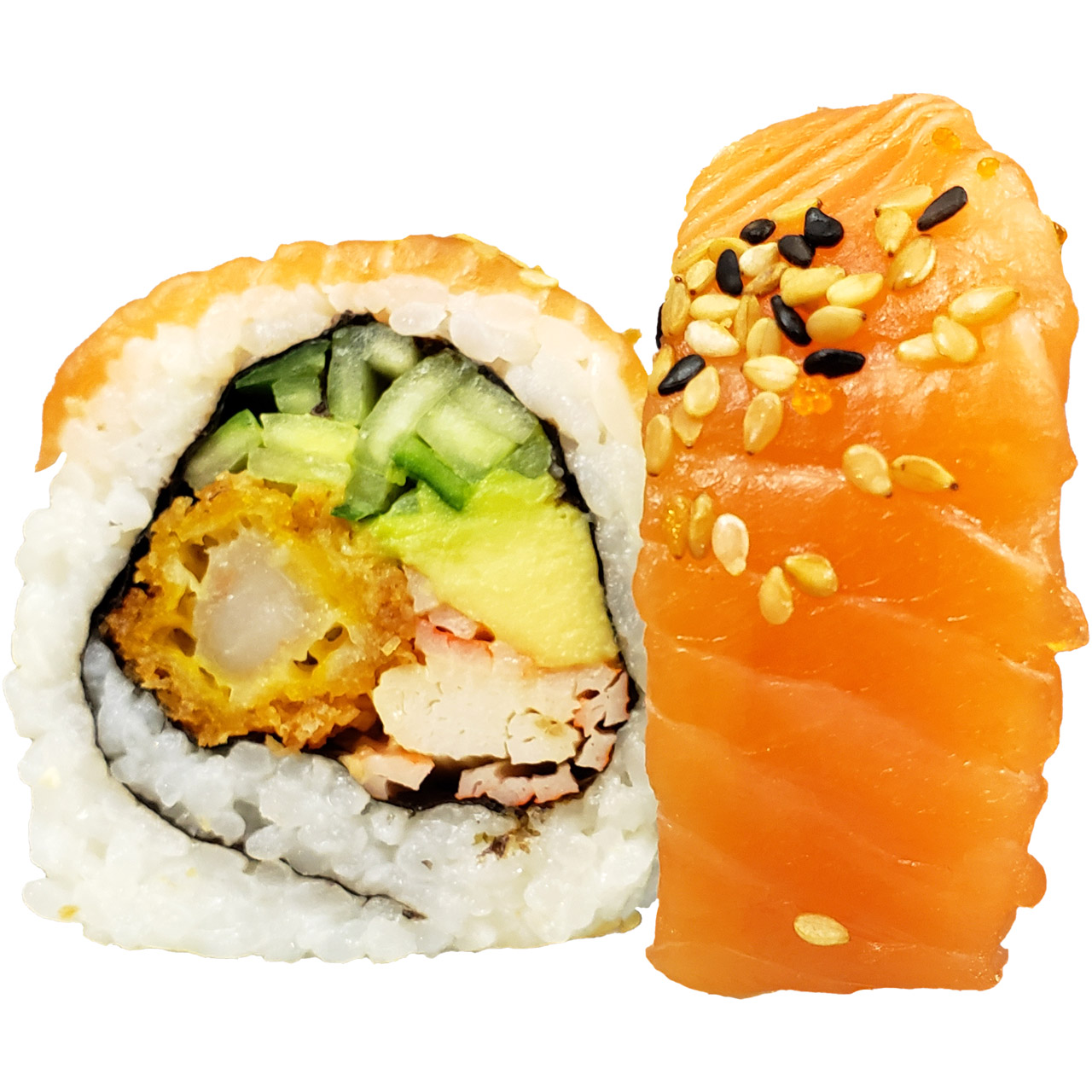 Sushi - Saumon & Crevette - Salmon & Shrimp